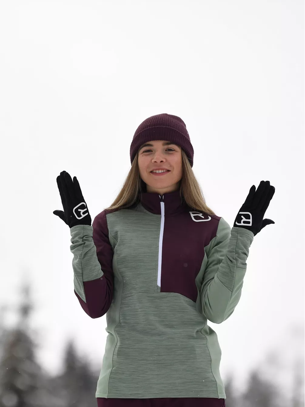 Ortovox 185 Rock 'N' Wool Liner Gloves 4 Ortovox 185 Rock 'N' Wool Liner Gloves – Bild 2