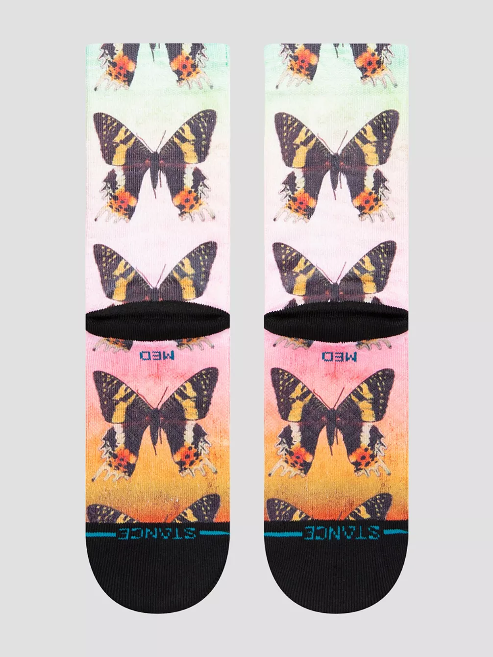 Stance Aflutter Crew Socken 4 Stance Aflutter Crew Socken – Bild 2