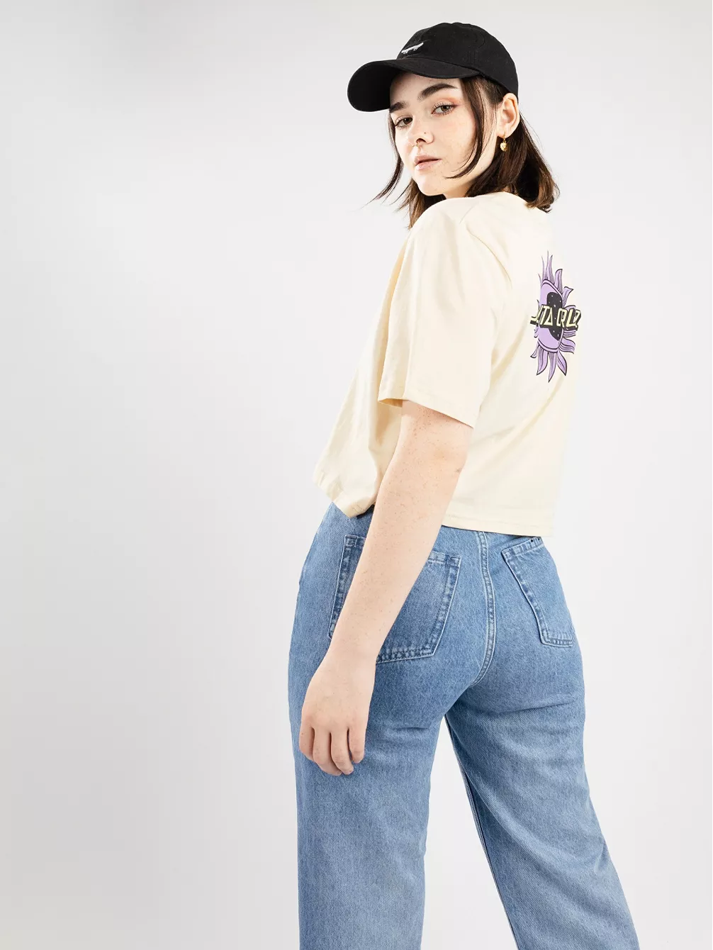 Santa Cruz BT Crescent Dot Crop T-Shirt 4 Santa Cruz BT Crescent Dot Crop T-Shirt – Bild 2