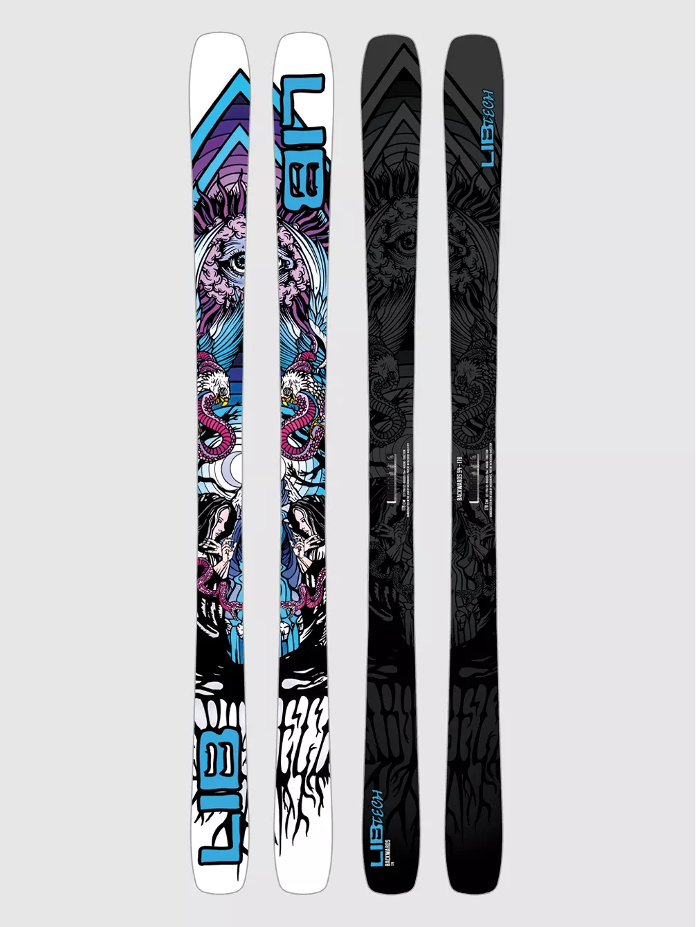 Lib Tech Backwards 92mm 166 2023 Ski 3 Lib Tech Backwards 92mm 166 2023 Ski