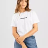 Converse Cf Strip Wordmark Slim Crop T-Shirt -Blue Tomato Verkäufe CfStripWordmarkSlimCropTShirt