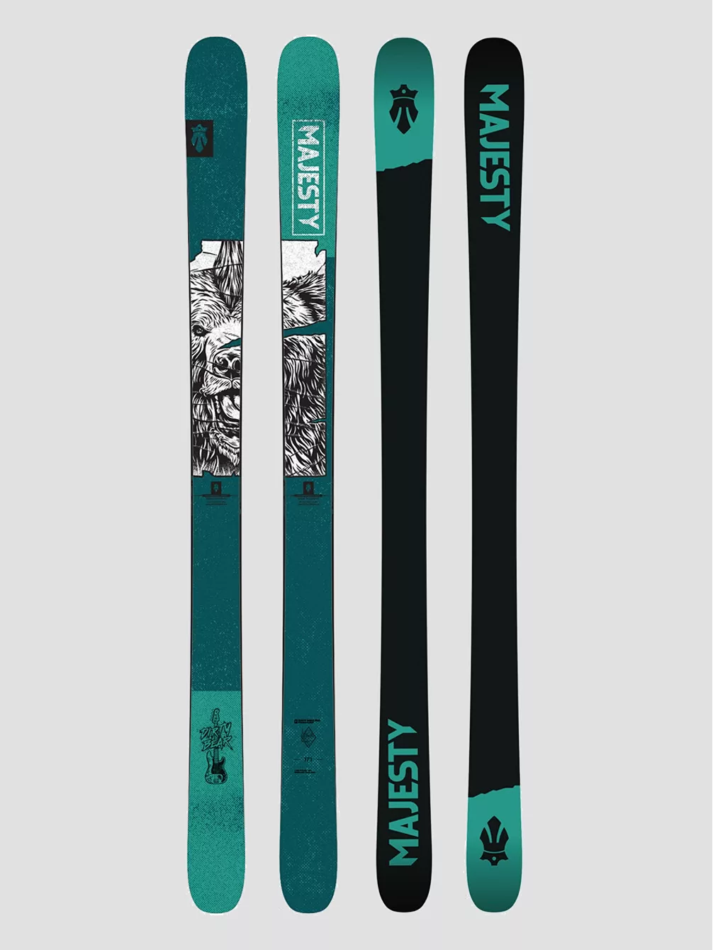 Majesty Dirty Bear Pro 90mm 171 2023 Ski 3 Majesty Dirty Bear Pro 90mm 171 2023 Ski