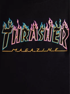 Thrasher Double Flame Neon T-Shirt -Blue Tomato Verkäufe DoubleFlameNeonTShirt 2