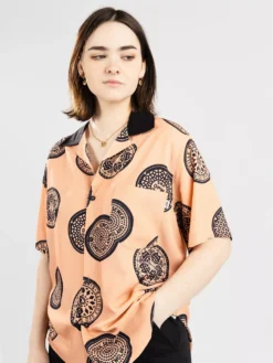 HUF Drain Cover SS Woven Hemd -Blue Tomato Verkäufe DrainCoverSSWovenHemd 2