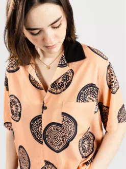 HUF Drain Cover SS Woven Hemd -Blue Tomato Verkäufe DrainCoverSSWovenHemd 3