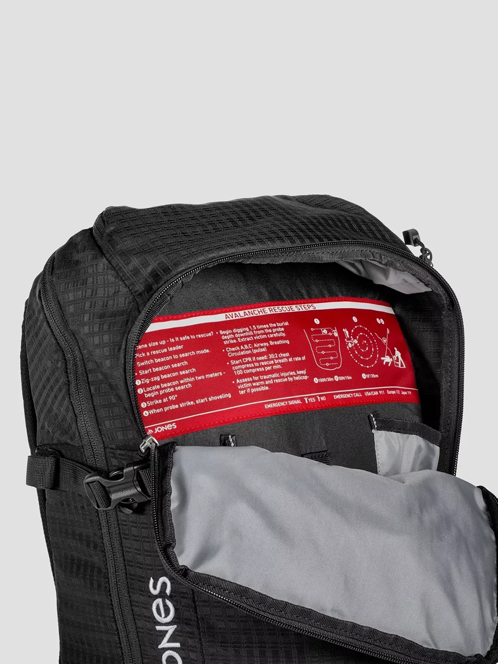 Jones Snowboards Dscnt 25L Rucksack 8 Jones Snowboards Dscnt 25L Rucksack – Bild 6