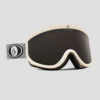 Volcom Footprints Light Grey/Khaki Goggle -Blue Tomato Verkäufe FootprintsLightGreyKhakiGoggle