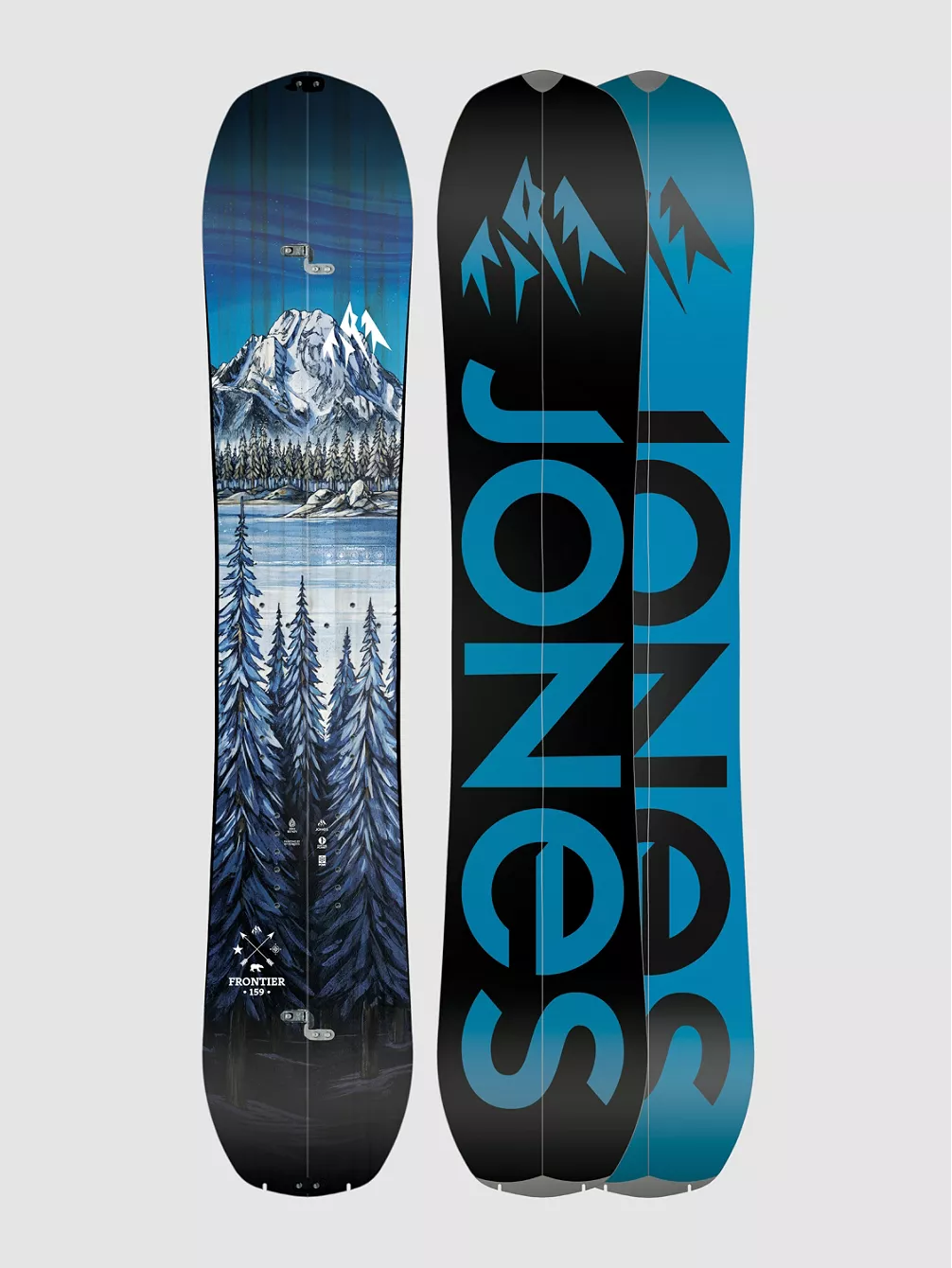 Jones Snowboards Frontier 158W 2023 Splitboard 3 Jones Snowboards Frontier 158W 2023 Splitboard
