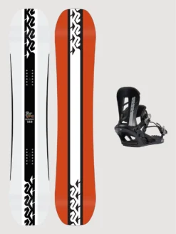 K2 Geometric 152 + Sonic Blk L 2023 Snowboard-Set