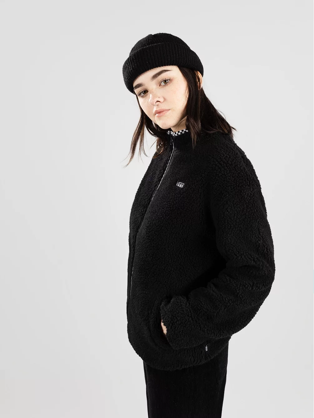 Vans Griffen Sherpa Zip Hoodie 5 Vans Griffen Sherpa Zip Hoodie – Bild 3