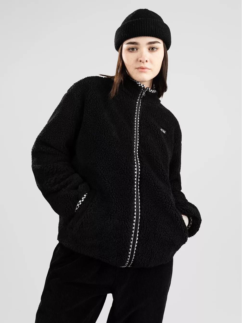 Vans Griffen Sherpa Zip Hoodie 3 Vans Griffen Sherpa Zip Hoodie