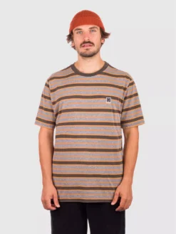 Brixton Hilt Multi Stripe T-Shirt