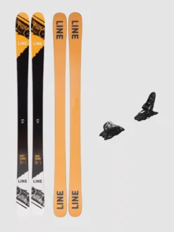 Line Honey Badger 92mm 177 + Squire 11 2023 Freeski-Set