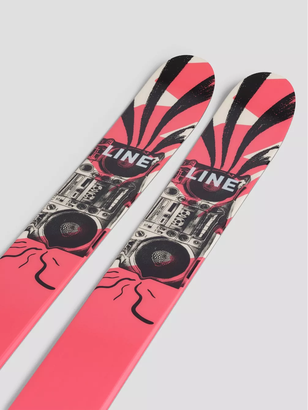 Line Honey Bee 92mm 166 + Squire 11 2023 Freeski-Set 5 Line Honey Bee 92mm 166 + Squire 11 2023 Freeski-Set – Bild 3
