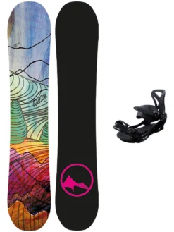 TRANS LTD 141 + Team Pro M Black 2023 Snowboard-Set
