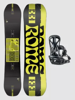 Rome Mechanic 153 + United M 2023 Snowboard-Set