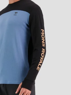 Mons Royale Merino Yotei Base Layer Top -Blue Tomato Verkäufe MerinoYoteiBaseLayerTop 2