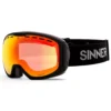 Sinner Mohawk Matte Black Goggle -Blue Tomato Verkäufe MohawkMatteBlackGoggle