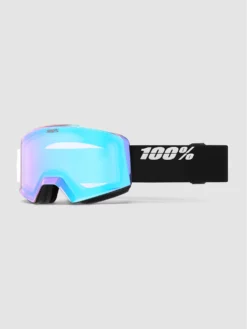 100Percent Norg Hiper Black/Silver Goggle -Blue Tomato Verkäufe NorgHiperBlackSilverGoggle 3