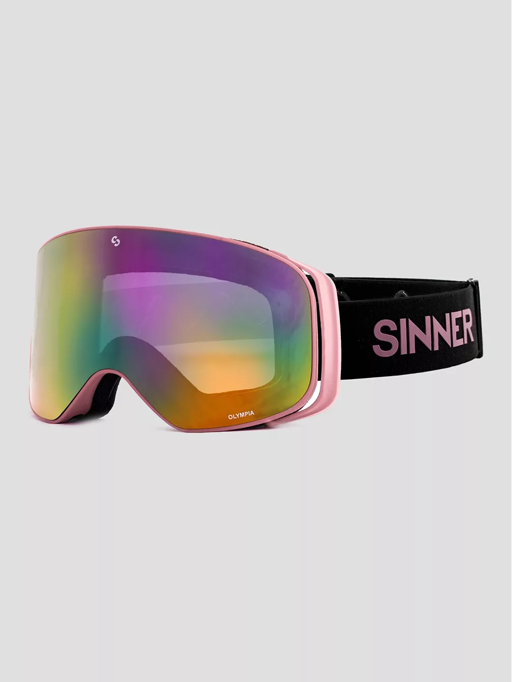 Sinner Olympia Matte Light Pink Goggle 3 Sinner Olympia Matte Light Pink Goggle