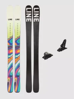 Line Pandora 94mm 172 + Squire 11 2023 Freeski-Set