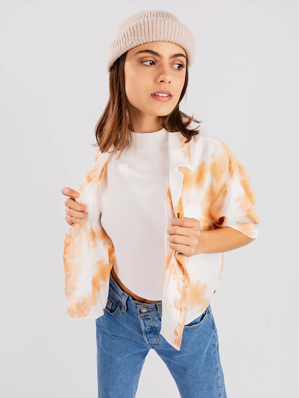 Roxy Paper Day Tie Dye Hemd 5 Roxy Paper Day Tie Dye Hemd – Bild 3
