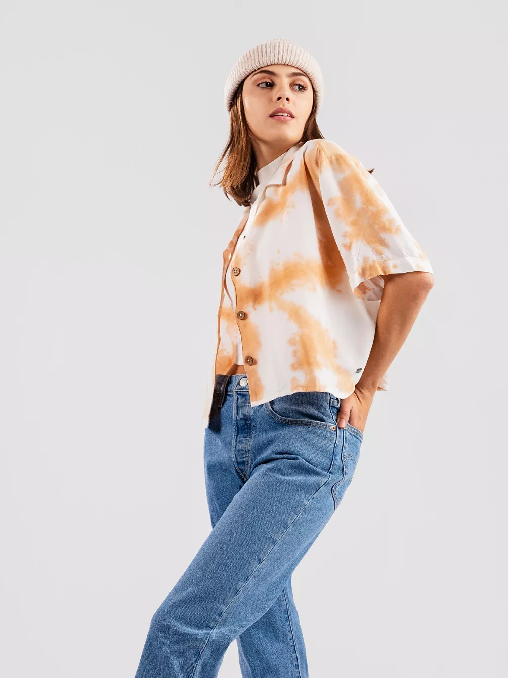 Roxy Paper Day Tie Dye Hemd 8 Roxy Paper Day Tie Dye Hemd – Bild 6