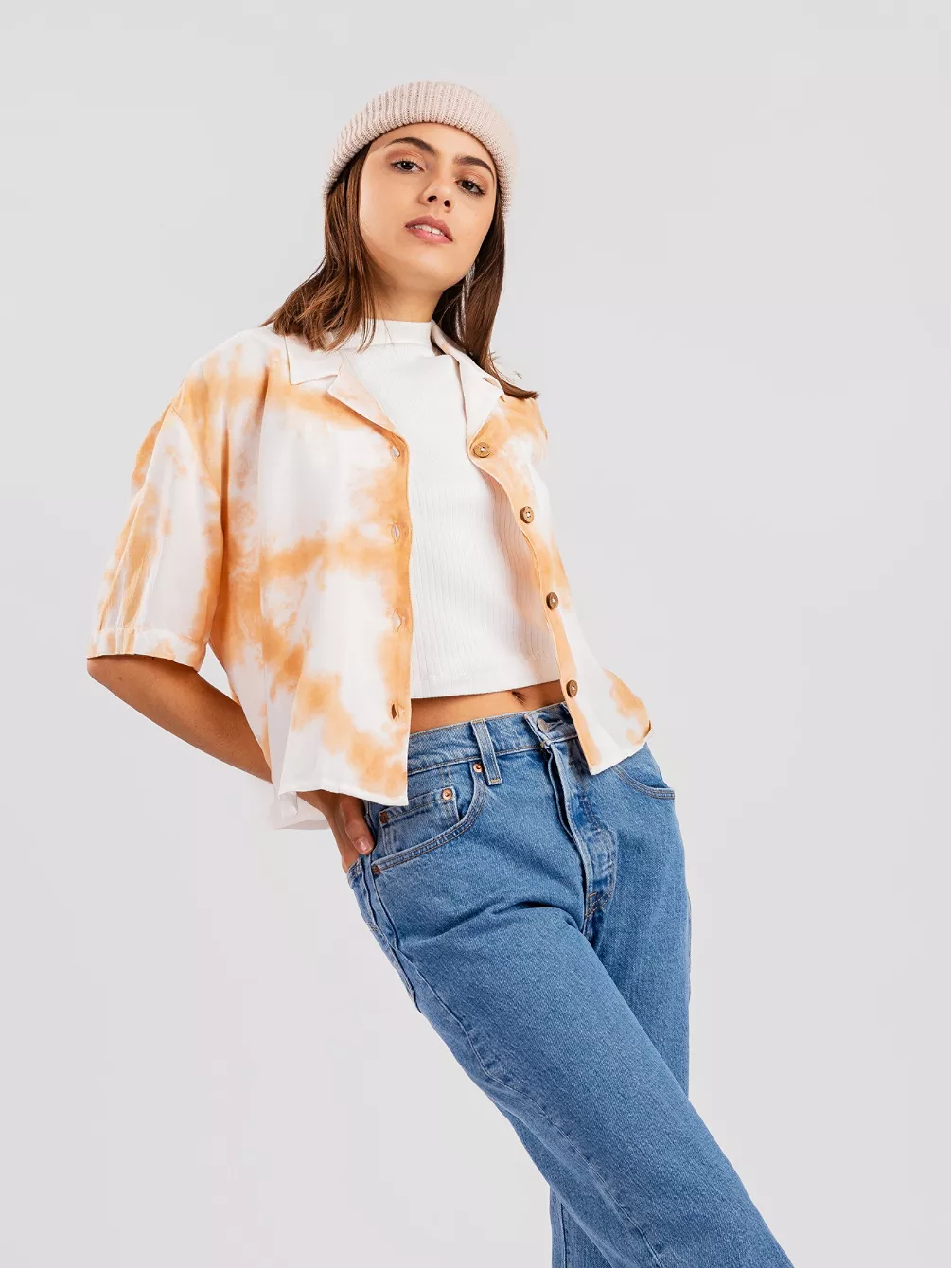 Roxy Paper Day Tie Dye Hemd 3 Roxy Paper Day Tie Dye Hemd