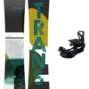 TRANS Premium 150 + Team Pro M Black 2023 Snowboard-Set