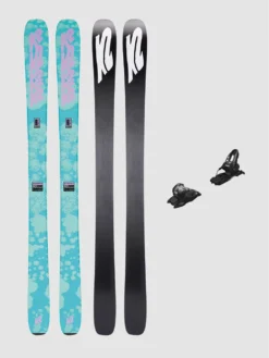 K2 Reckoner 92mm 169 + Squire 10 2023 Freeski-Set
