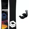 FTWO Reverse 152 + Sonic Pro ; Black 2023 Snowboard-Set