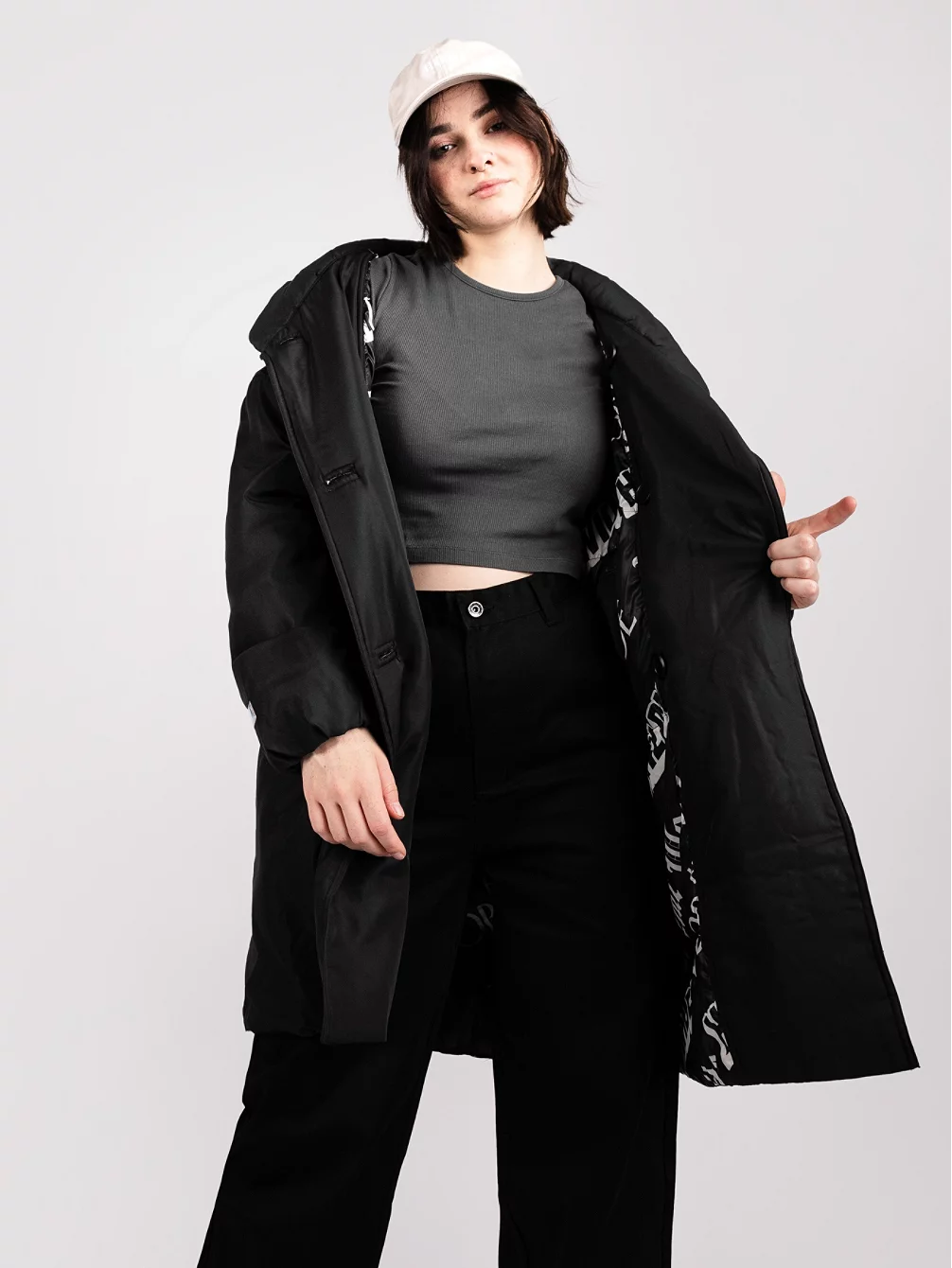 HUF Reversible Puffer-Jacke 4 HUF Reversible Puffer-Jacke – Bild 2