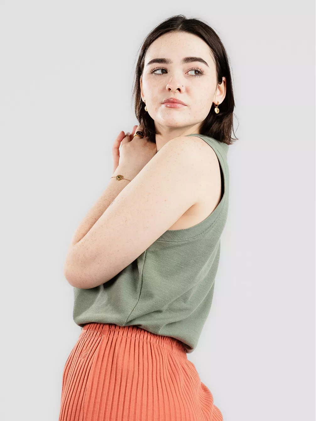 O'Neill Rib Mock Neck Tank Top 4 O'Neill Rib Mock Neck Tank Top – Bild 2