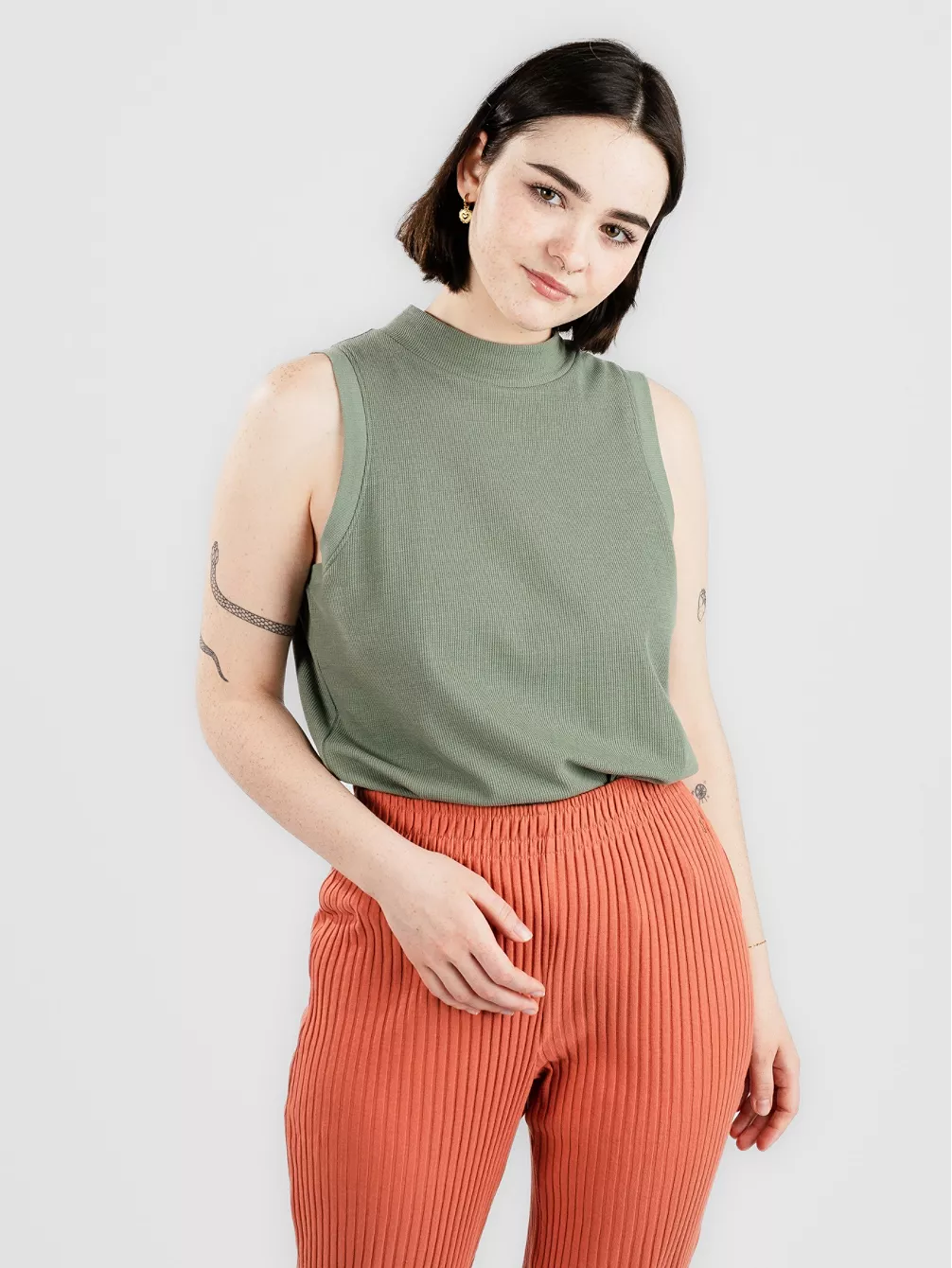 O'Neill Rib Mock Neck Tank Top 5 O'Neill Rib Mock Neck Tank Top – Bild 3