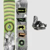 Nitro Ripper X Volcom 116 + Charger Mini 2023 Snowboard-Set -Blue Tomato Verkäufe RipperXVolcom116ChargerMini2023SnowboardSet