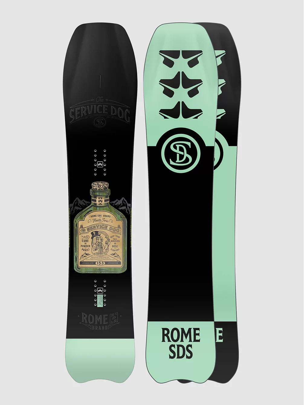 Rome Service Dog 153 2023 Snowboard 3 Rome Service Dog 153 2023 Snowboard