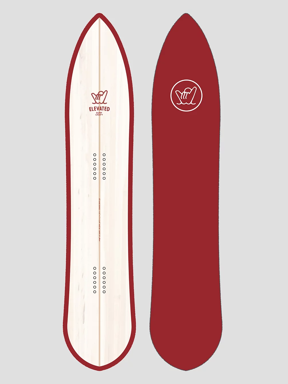 Elevated Surf Craft Shortboard 5'0 / 152,5 2023 Snowboard 3 Elevated Surf Craft Shortboard 5'0 / 152,5 2023 Snowboard