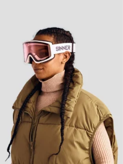 Sinner Sin Valley S Matte White (+Bonus Lens) Goggle 9 Sinner Sin Valley S Matte White (+Bonus Lens) Goggle -Blue Tomato Verkäufe SinValleySMatteWhiteBonusLensGoggle 2