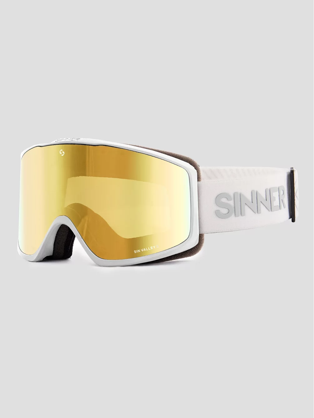 Sinner Sin Valley S Matte White (+Bonus Lens) Goggle 3 Sinner Sin Valley S Matte White (+Bonus Lens) Goggle