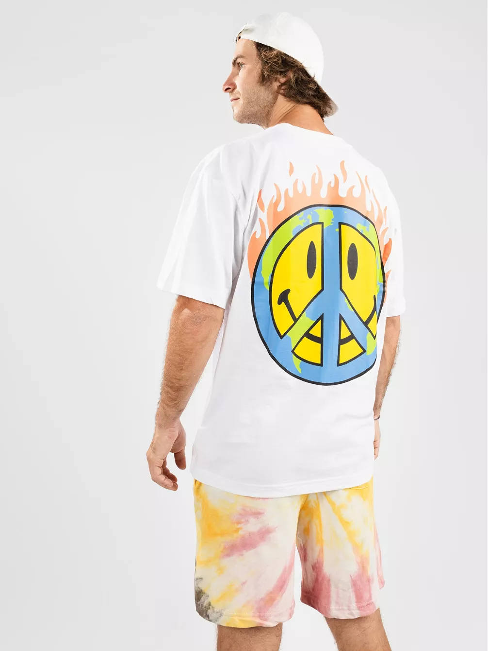 Market Smiley Earth On Fire T-Shirt 3 Market Smiley Earth On Fire T-Shirt