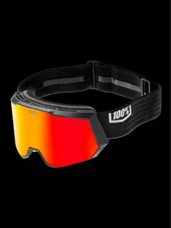 100Percent Snowcraft Xl Hiper Black/Red Goggle 11 100Percent Snowcraft Xl Hiper Black/Red Goggle -Blue Tomato Verkäufe SnowcraftXlHiperBlackRedGoggle 4