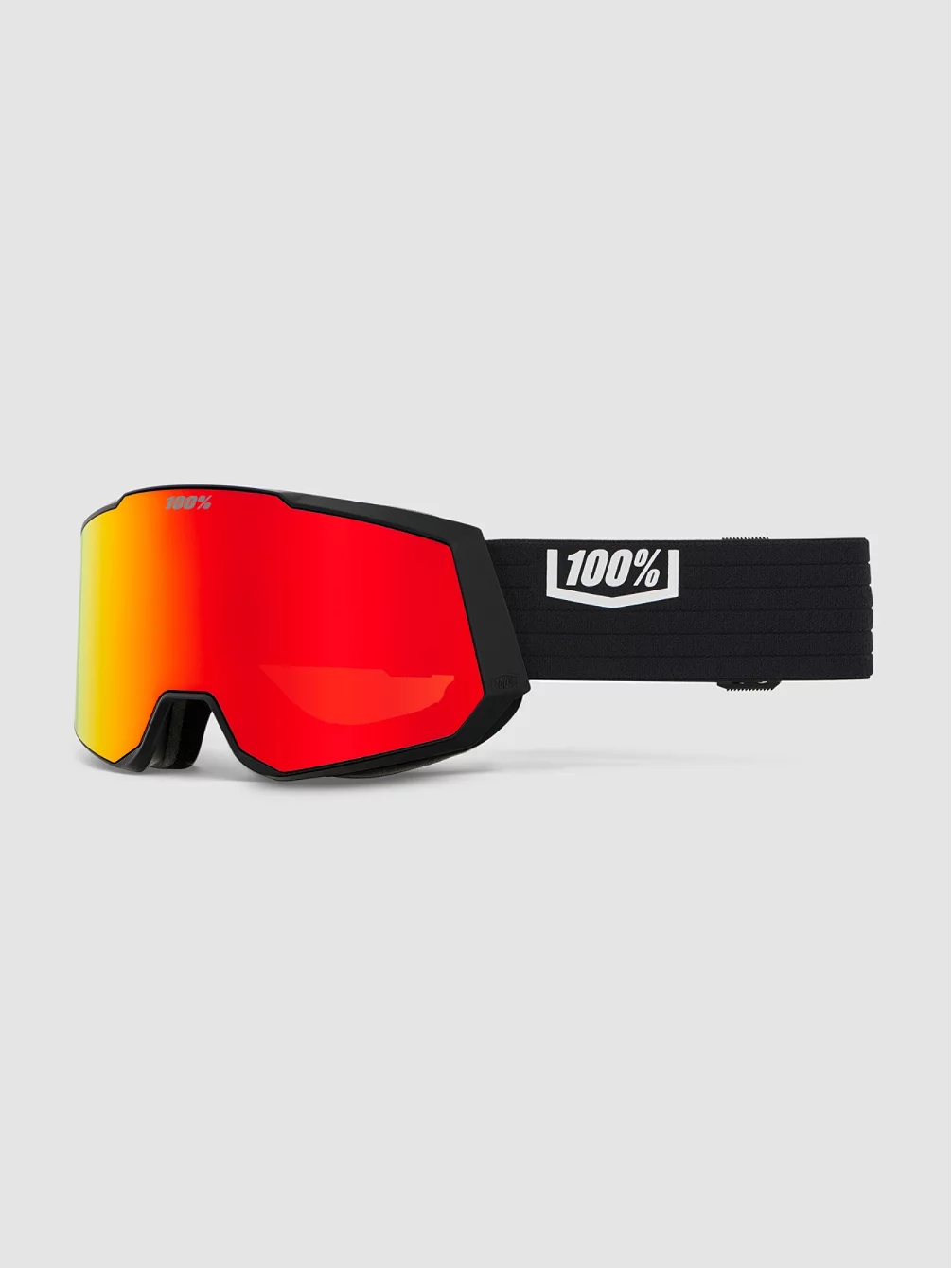 100Percent Snowcraft Xl Hiper Black/Red Goggle 3 100Percent Snowcraft Xl Hiper Black/Red Goggle