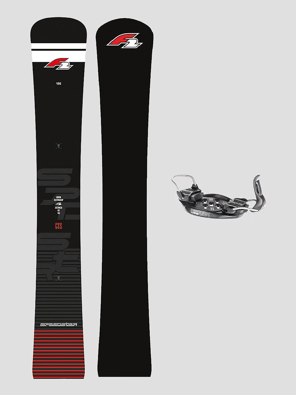 F2 Speedster GTS 153 + Carve RS 2022 Snowboard-Set 3 F2 Speedster GTS 153 + Carve RS 2022 Snowboard-Set
