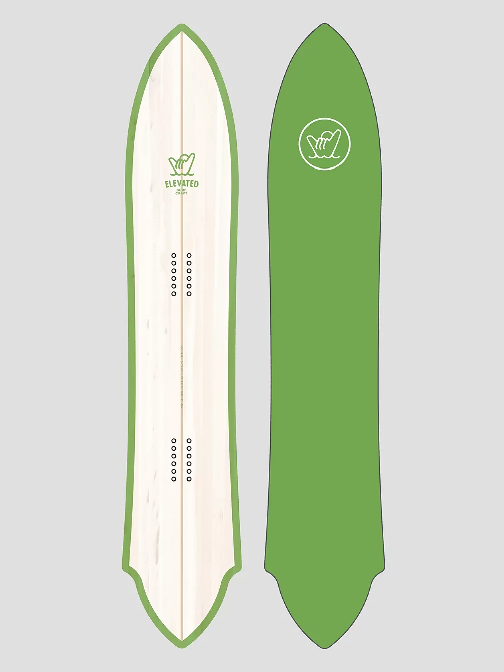 Elevated Surf Craft Step Up 5'4 / 162,5 2023 Snowboard 3 Elevated Surf Craft Step Up 5'4 / 162,5 2023 Snowboard