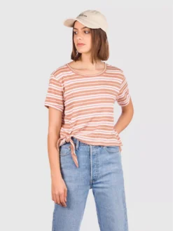 O'Neill Striped Knotted T-Shirt