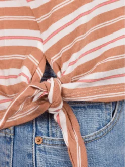 O'Neill Striped Knotted T-Shirt -Blue Tomato Verkäufe StripedKnottedTShirt 3