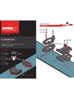 Spark R&D T1 Riser Kit -Blue Tomato Verkäufe T1RiserKit 2