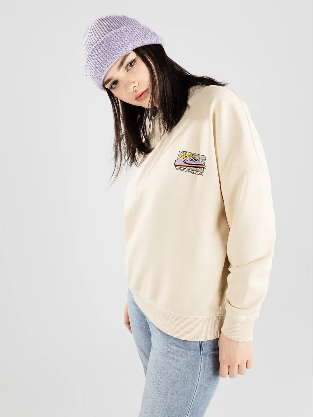 Quiksilver Uni Oversized Crew Sweater 5 Quiksilver Uni Oversized Crew Sweater – Bild 3