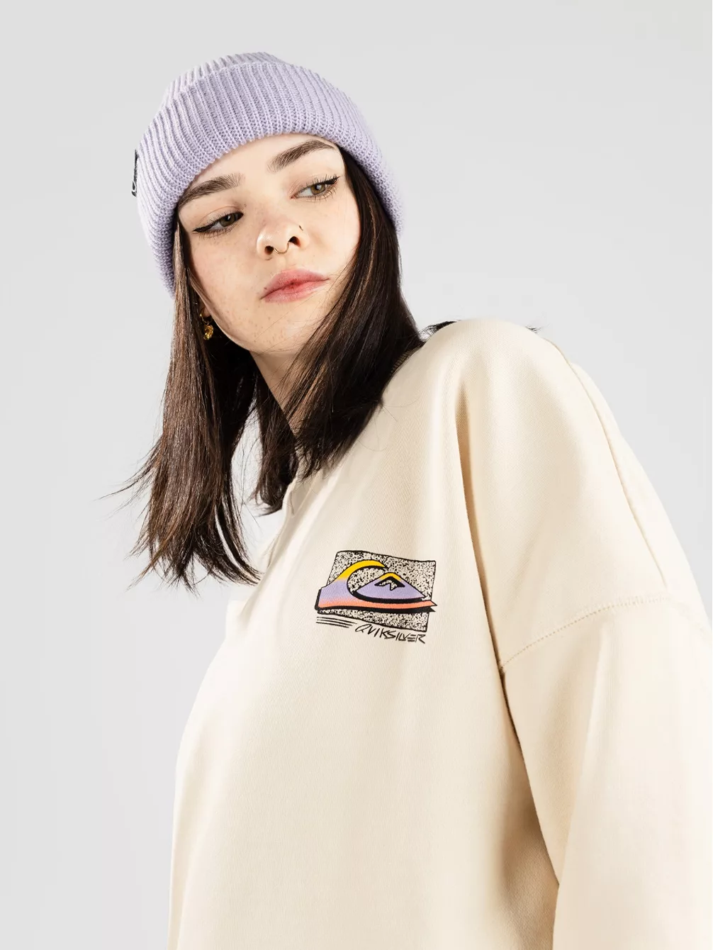 Quiksilver Uni Oversized Crew Sweater 6 Quiksilver Uni Oversized Crew Sweater – Bild 4