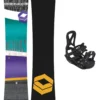 FTWO Union 135 + Junior M Black 2023 Snowboard-Set -Blue Tomato Verkäufe Union135JuniorMBlack2023SnowboardSet